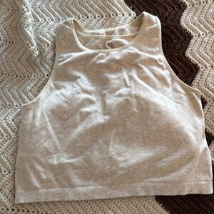 Sublime® Bamboo Maternity & Nursing Longline Bra Top size large oatmeal color